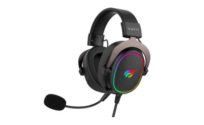 HAVIT H2002R USB Gaming Headset (Black & Ochre)
